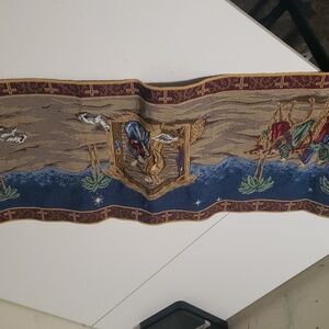 54in x 13 in tapestry table runner, Christmas Nativity scene